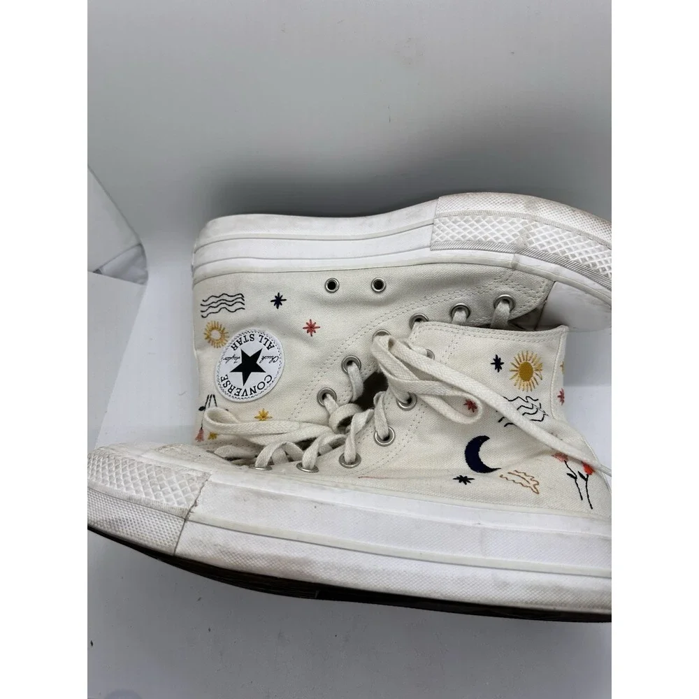 Converse Chuck Taylor Lift Platform It's Okay To Wander Hi 8.5
